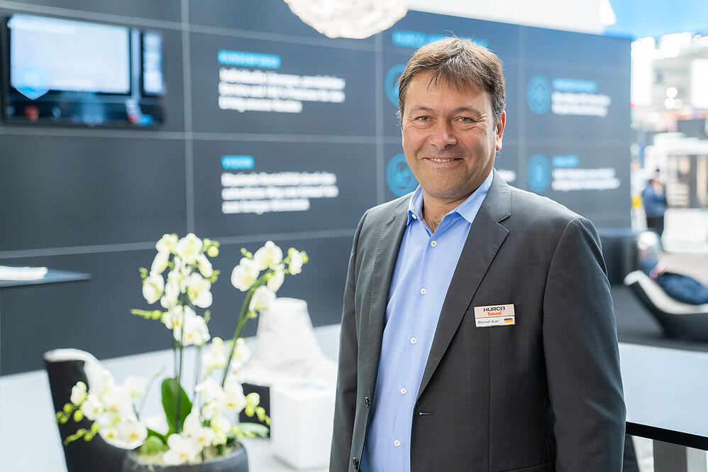 Michael Auer, Geschäftsführer HURCO Werkzeugmaschinen GmbH